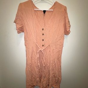 Peach Romper